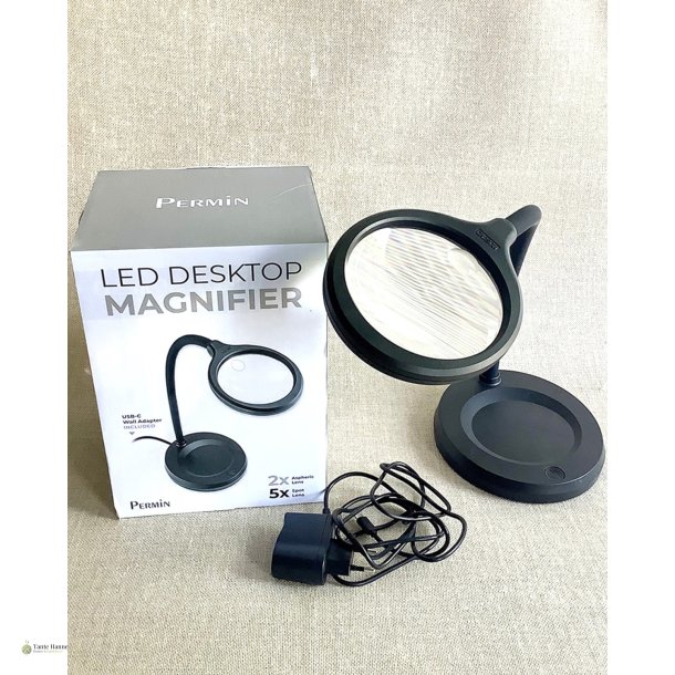 Broderilampe led desktop Magnifier 