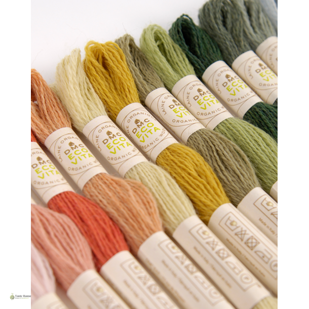 DMC Eco Vita Sortiment  med 30 farver