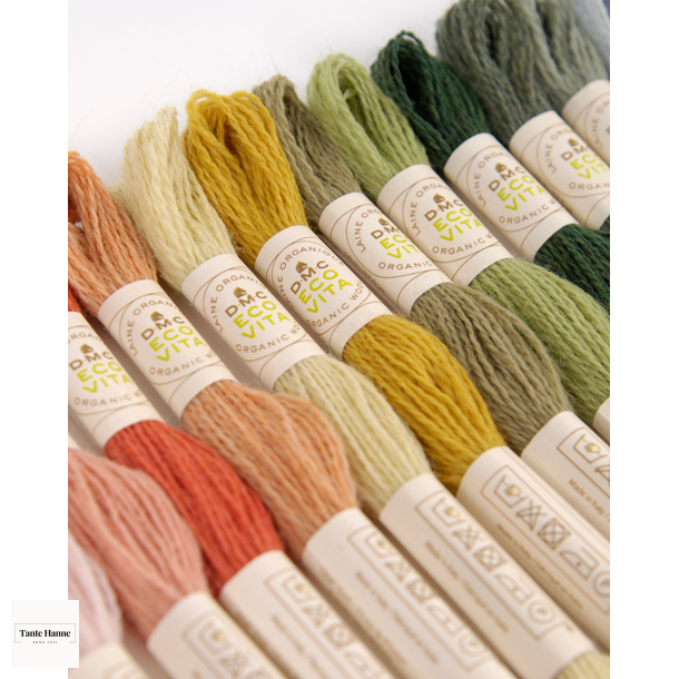 DMC Eco Vita Sortiment  med 30 farver