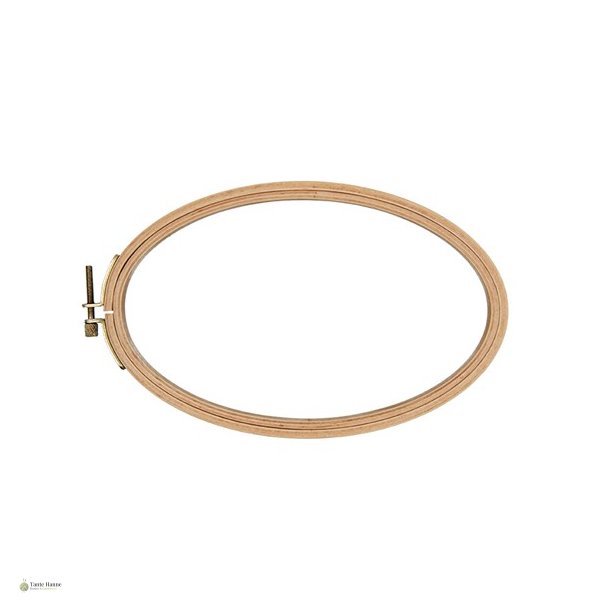 Broderi Ramme fra Permin, Oval 20 x 12 cm 