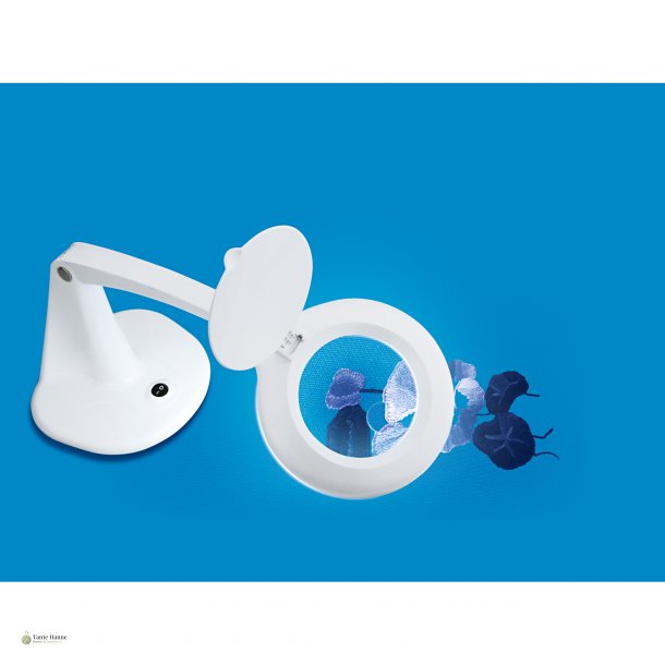 Broderilampe Prym med lup p� standfod � 95 mm 