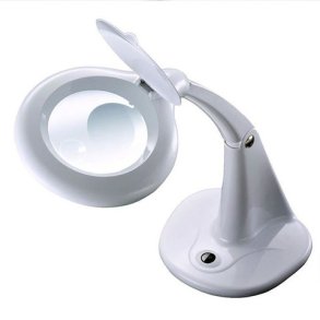 Broderilampe Prym med lup p standfod  95 mm 