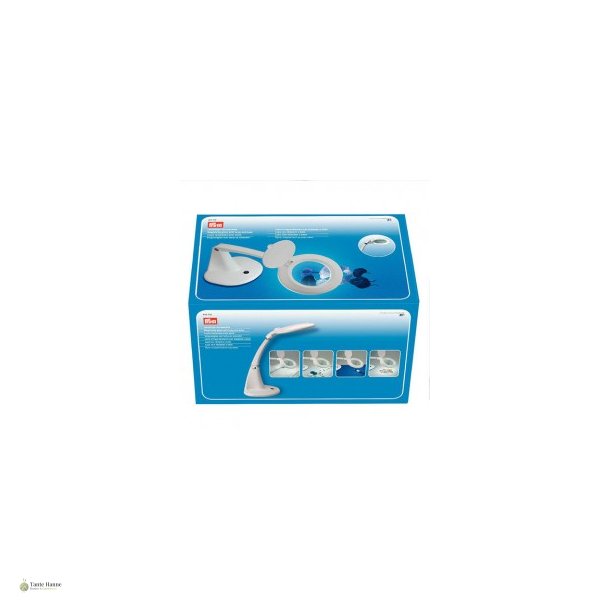 Broderilampe Prym med lup p� standfod � 95 mm 