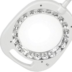 Broderilampe 3 i 1 fra PURElite  - gulvlampe, bordlampe eller klemlampe 