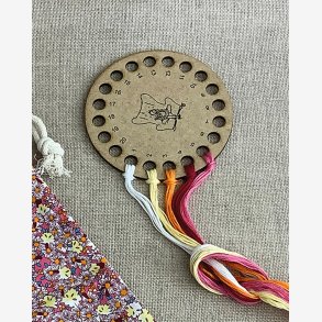 Trdholder til broderigarn Rund 