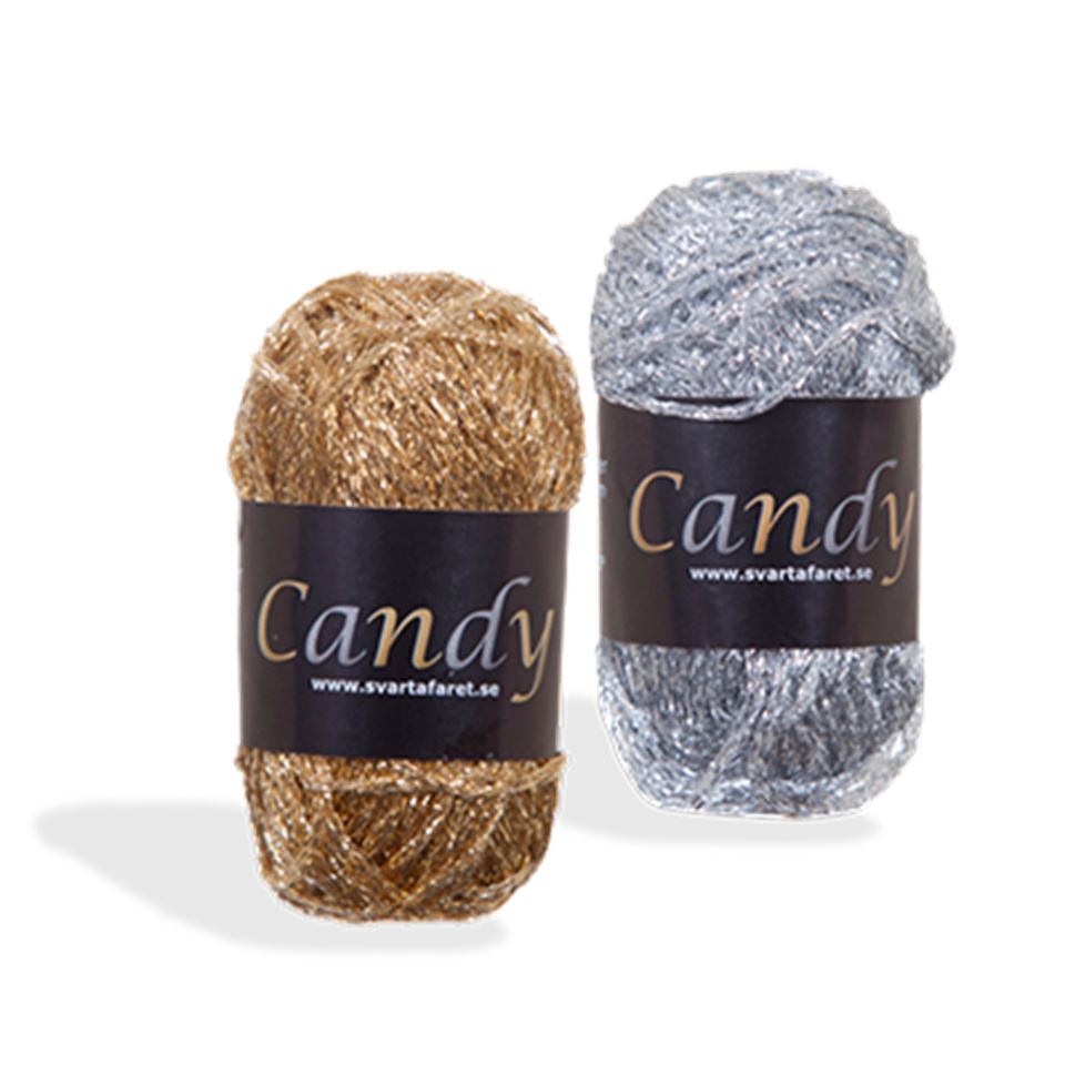 Svarta Fåret Candy mini nøgler 8-10 gram (28 m = 10 cm)