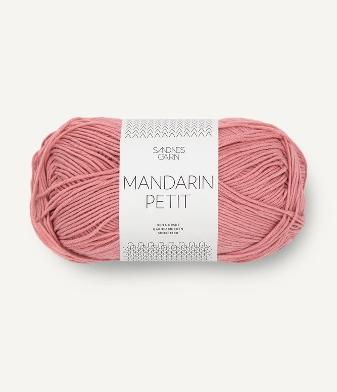 slidbane indtil nu Pounding Mandarin Petit garn 4323 rosa - Mandarin Petit Garn - Tante Hanne